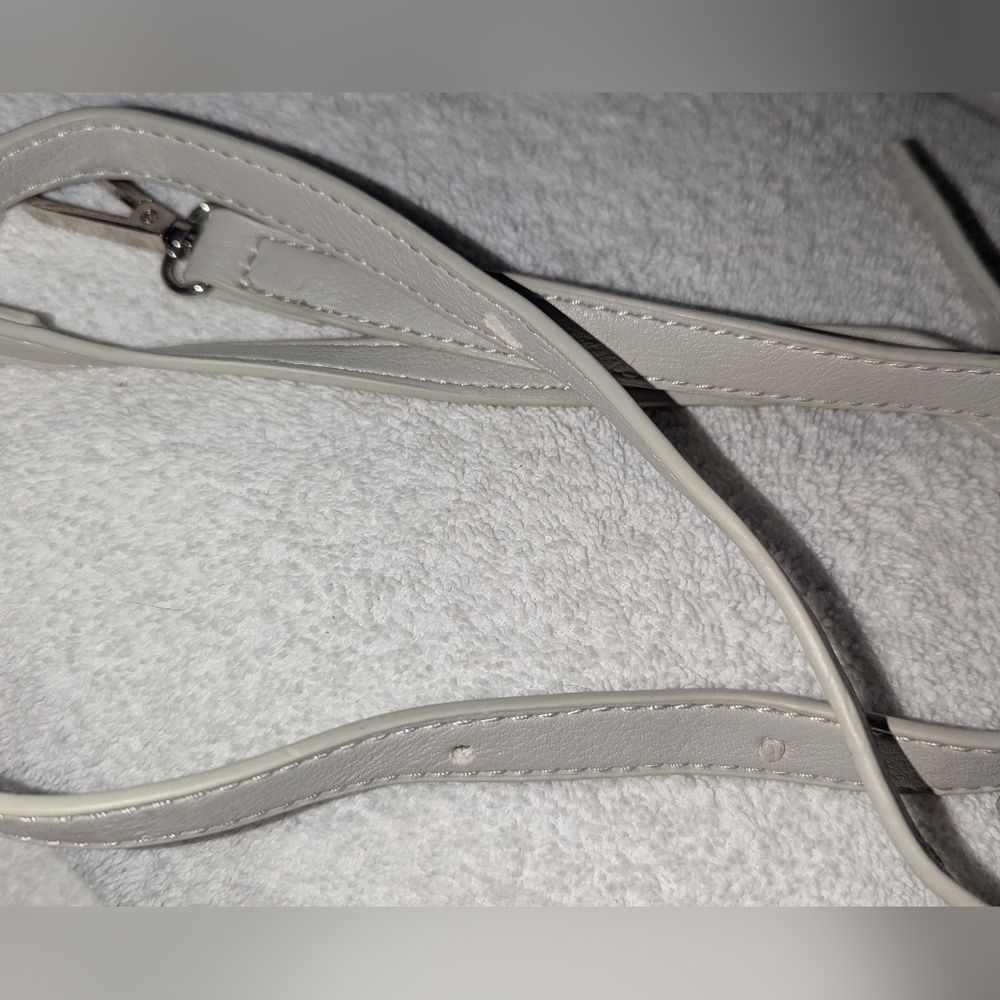 Coach Parker Silver Gray Op Art Gray Shoulder Bag . 13511 - Picture 11 of 15